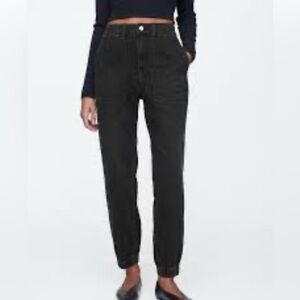 High Rise Jean Joggers